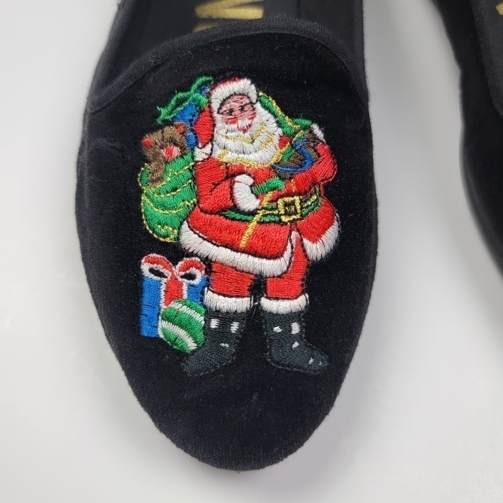 Vintage Gitano Christmas Santa Flats Loafers 7.5 - Picture 8 of 11